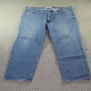 Vintage Y2K Levi's 550 Relaxed Fit Light Wash Blue Jeans 44X32